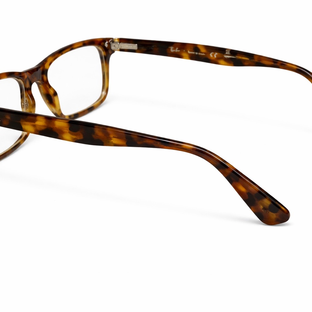 Ray-Ban Tortoise Shell Eyeglasses Frames Made In … - image 3